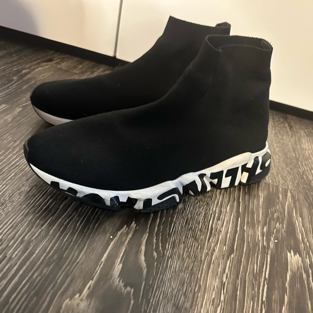Men Balenciaga Speed Graffiti Trainers